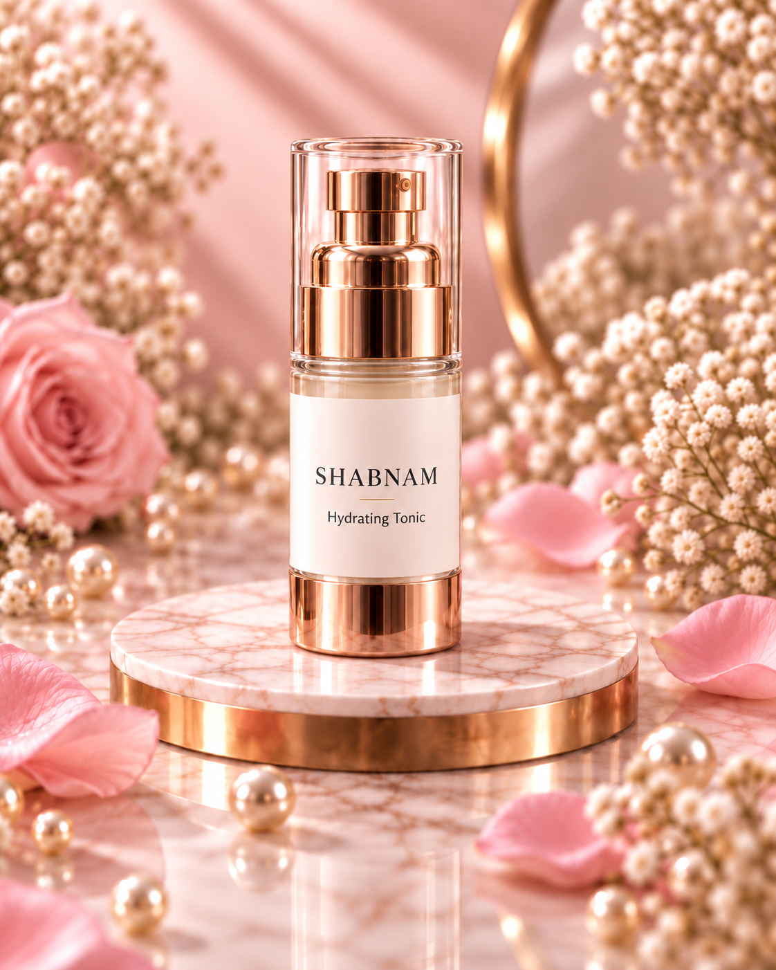 SHABNAM Hydrating Tonic spray bottle