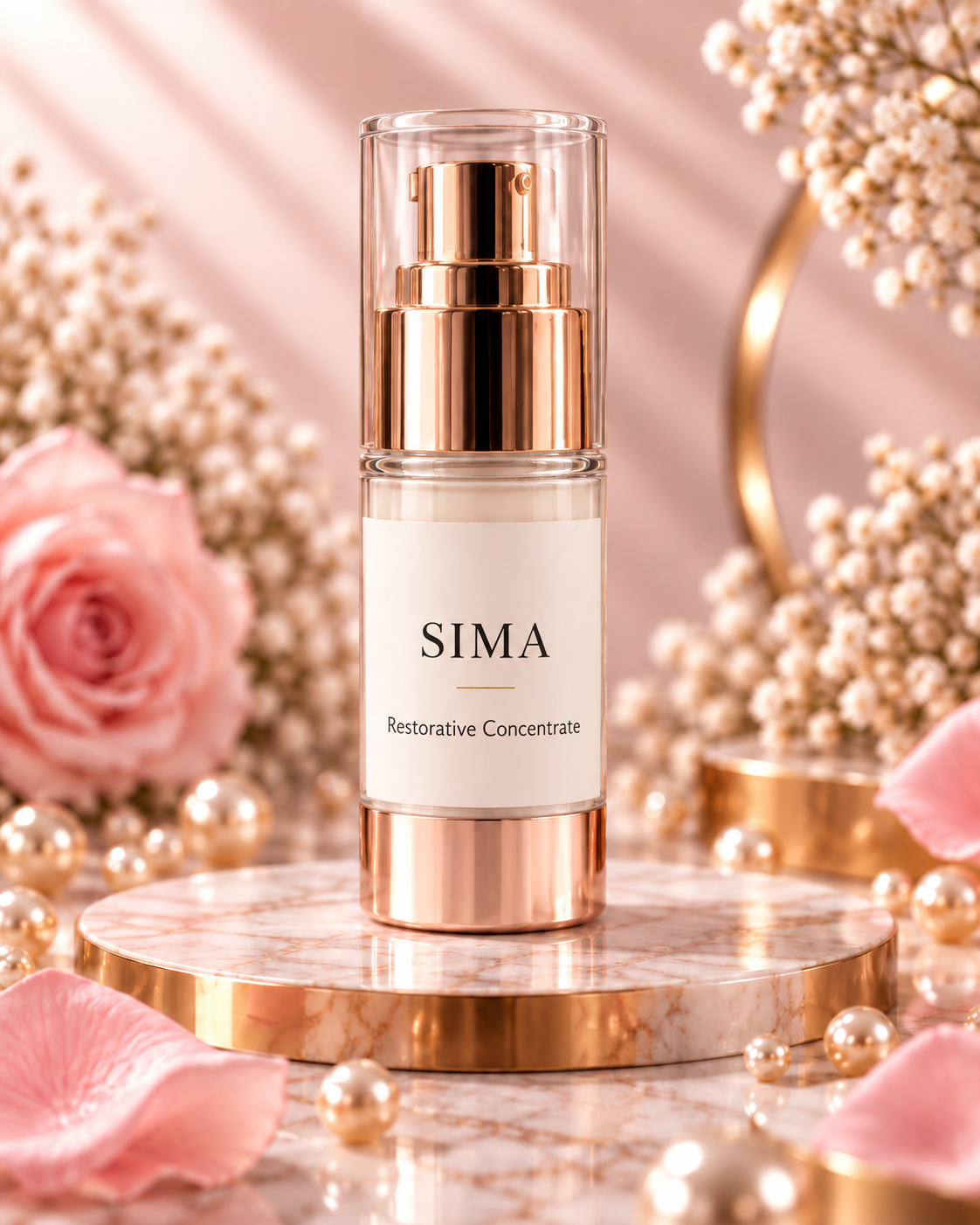 SIMA Restorative Concentrate bottle